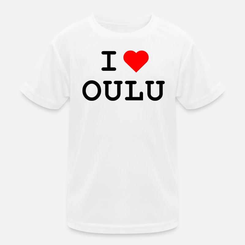 Ich liebe Oulu - J’aime Oulu T-shirt sport Enfant