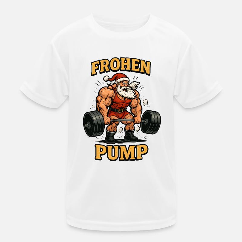 Frohen Pump Kinder Funktions-T-Shirt