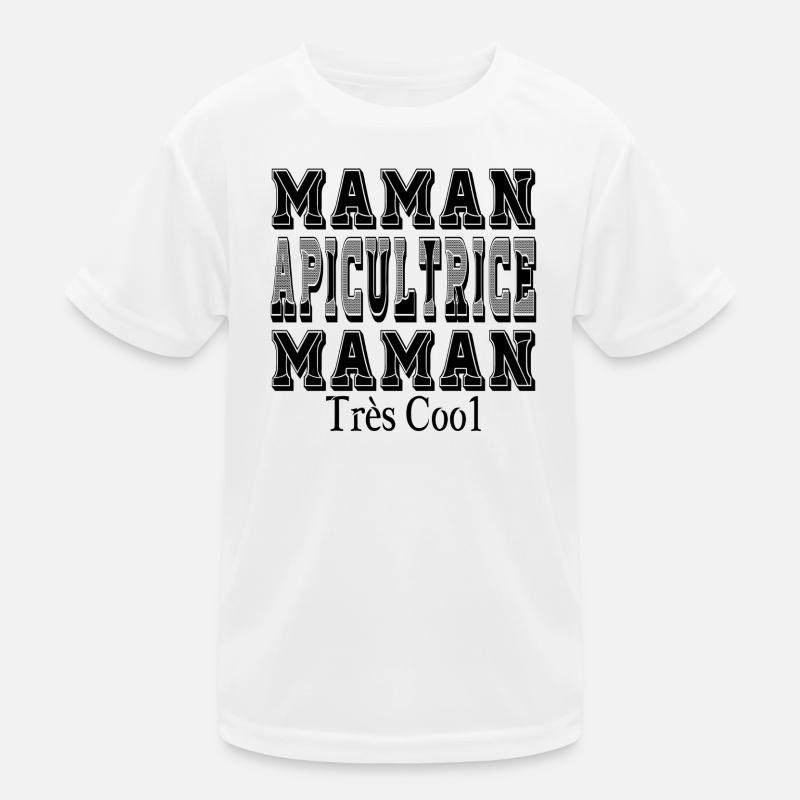 Imker-Mama sehr coole Mama Kinder Funktions-T-Shirt