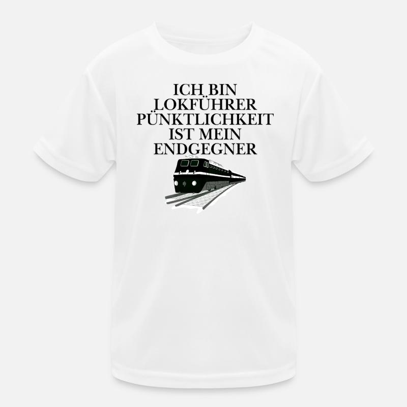 Train Driver Design Kids Functional T-Shirt