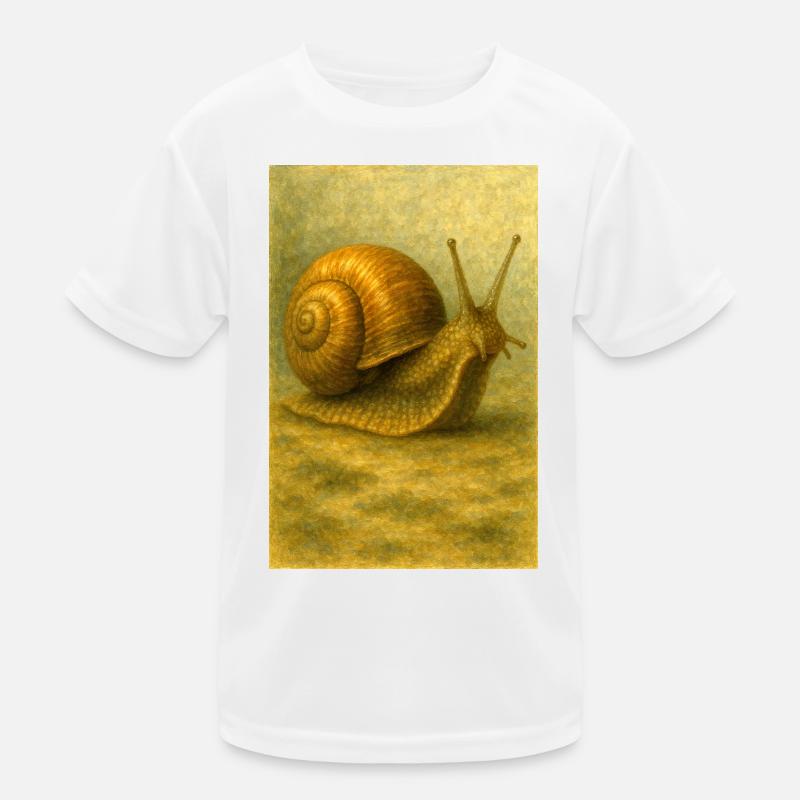 Golden Snail Still Light Kinder Funktions-T-Shirt
