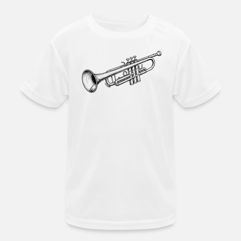 Trompete Kinder Funktions-T-Shirt