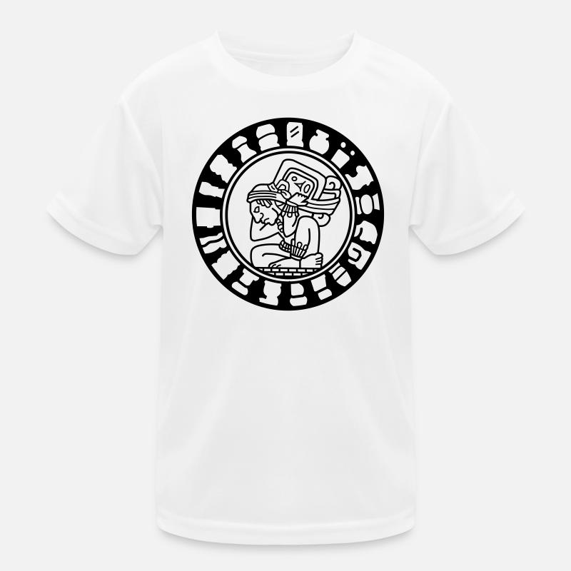 Calendrier maya T-shirt sport Enfant