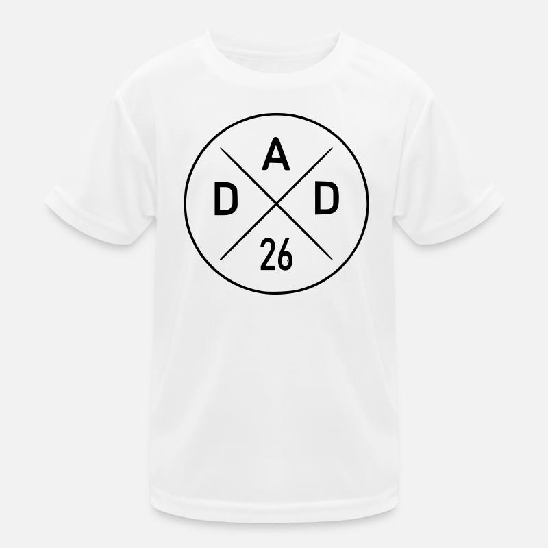 Dad 26 Kinder Funktions-T-Shirt
