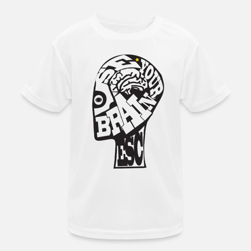 USE_YOUR_BRAIN Kids Functional T-Shirt