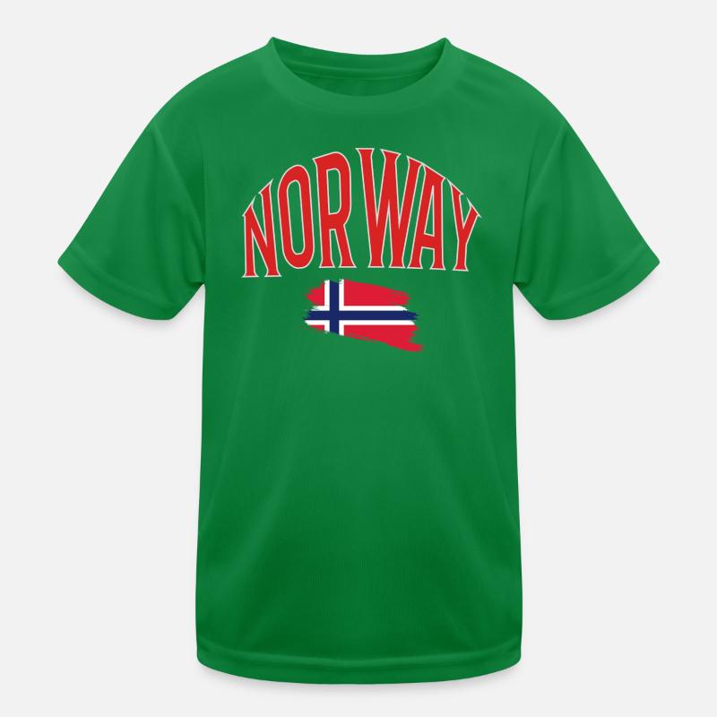 Norway Kids Functional T-Shirt
