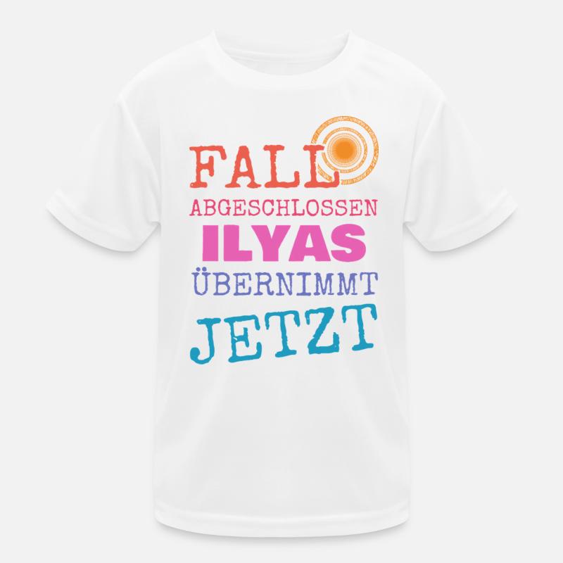 Ilyas als Vorname Kinder Funktions-T-Shirt