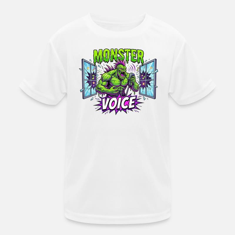 Rocker Voix Monstrueuse T-shirt sport Enfant
