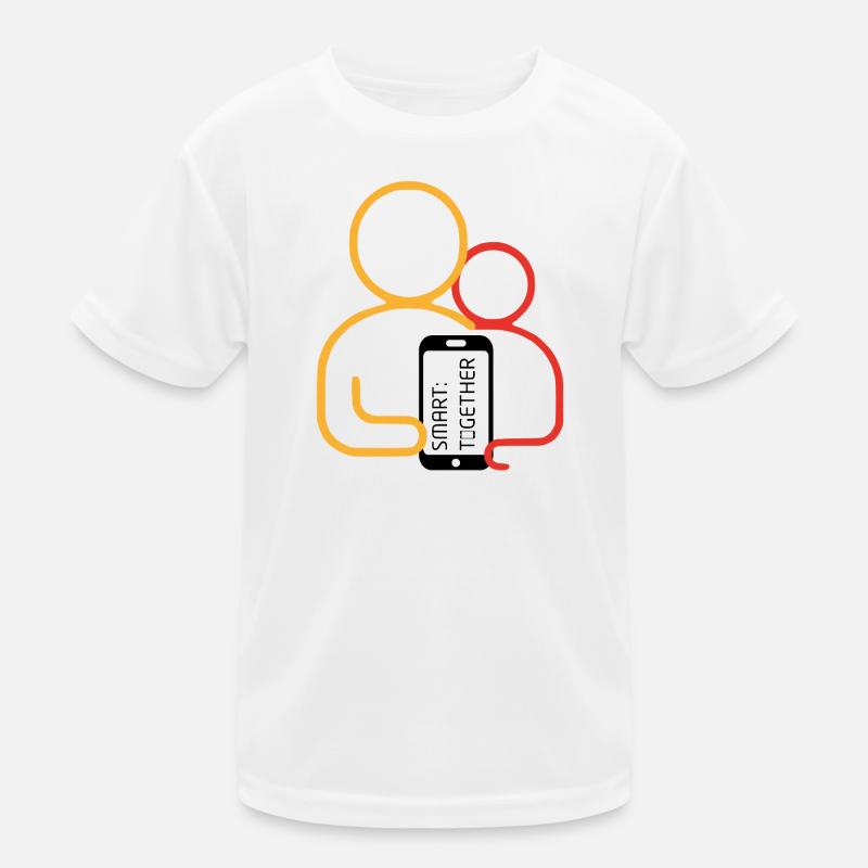 SmartTogether Logo Kinder Funktions-T-Shirt