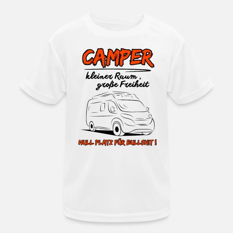 Déclaration du camping-car T-shirt sport Enfant