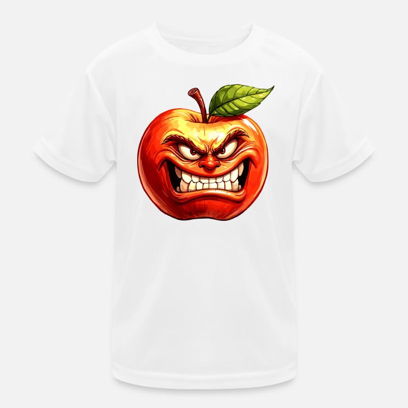 Apfel Kinder Funktions-T-Shirt