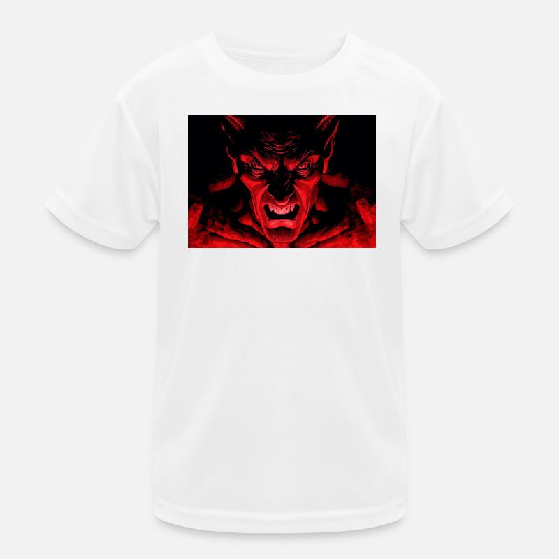 The Devil - Kids Functional T-Shirt - white