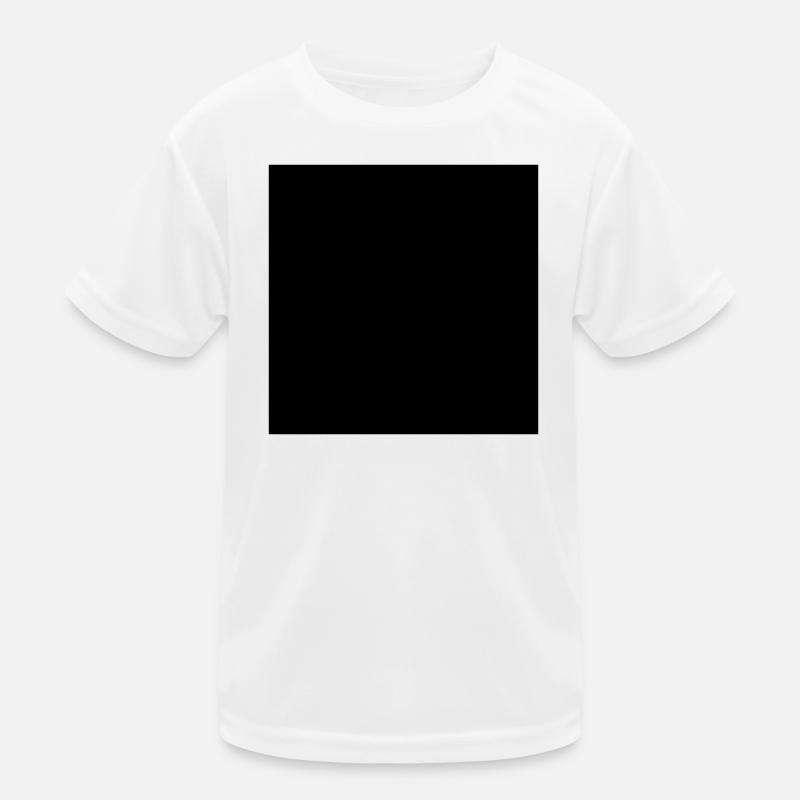 Quadrat Kinder Funktions-T-Shirt
