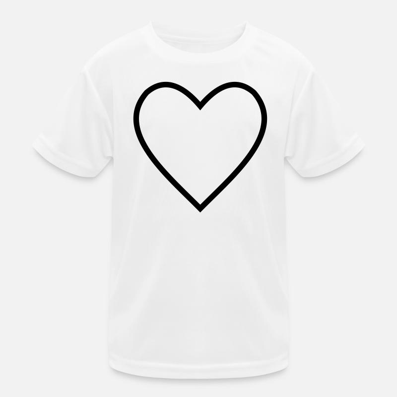 Trait de cœur T-shirt sport Enfant