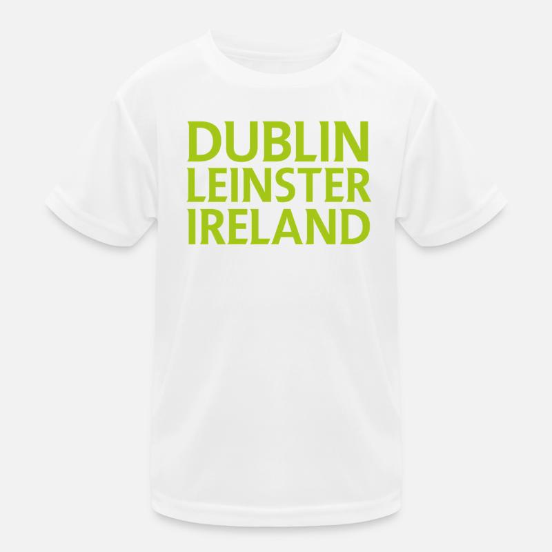 Dublin – Irlande Textdesign T-shirt sport Enfant