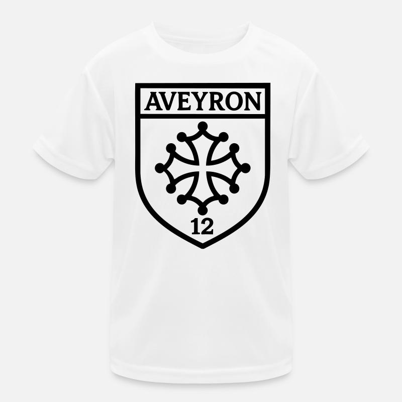 Aveyron Kinder Funktions-T-Shirt