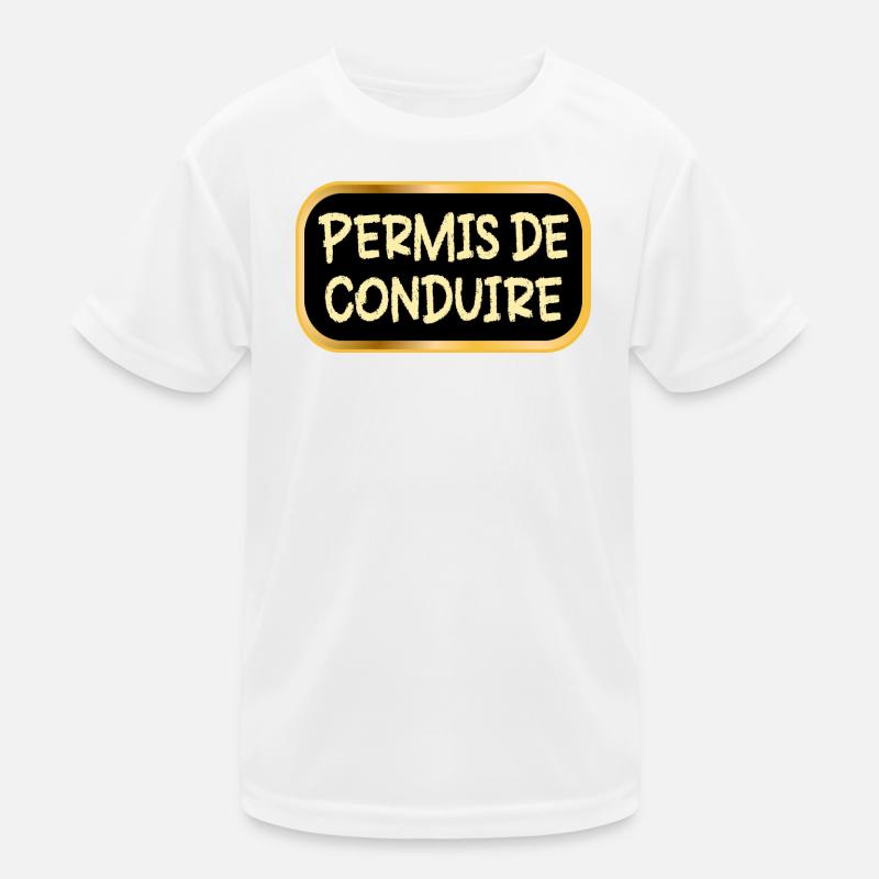 Führerschein Kinder Funktions-T-Shirt