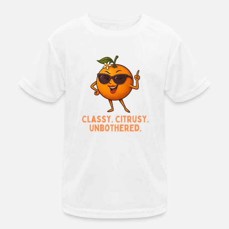 Étoile agrume : décontractée et peu impressionnée T-shirt sport Enfant
