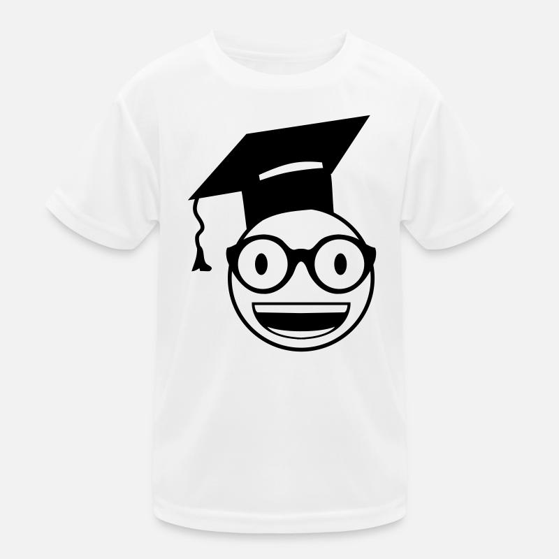 Nerd Student Kinder Funktions-T-Shirt