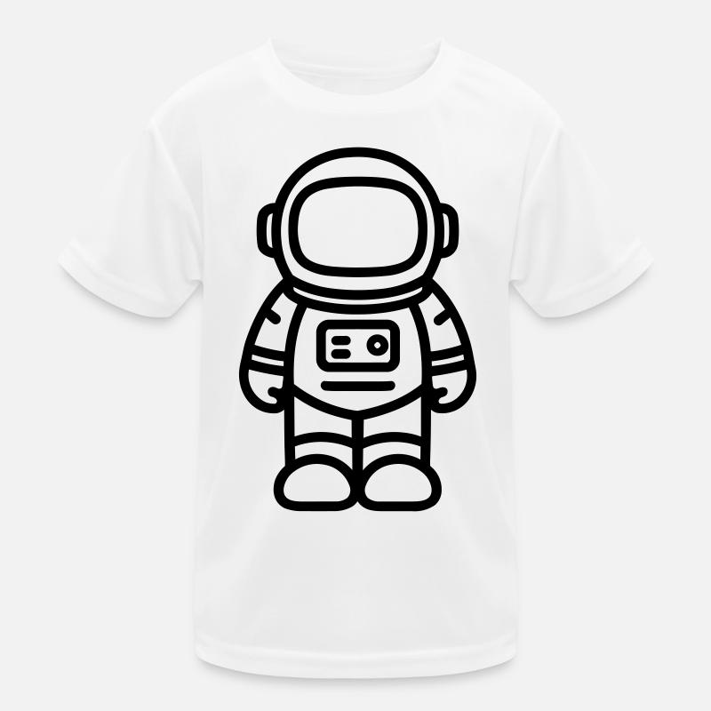 Astronaut Kinder Funktions-T-Shirt
