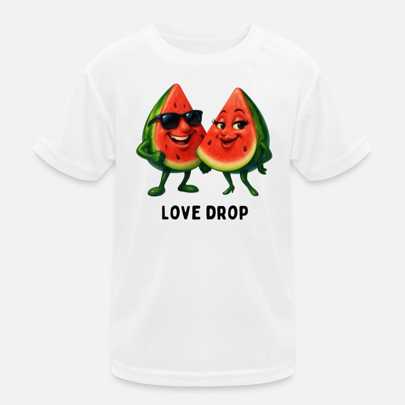 Duo pastèques Love Drop T-shirt sport Enfant