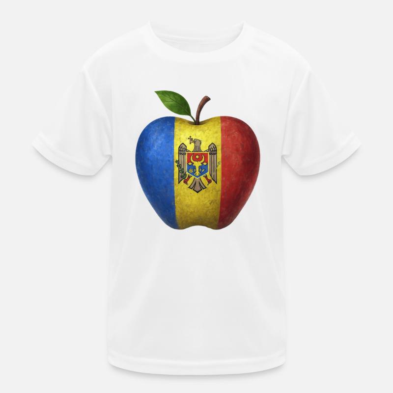 Moldova Kids Functional T-Shirt