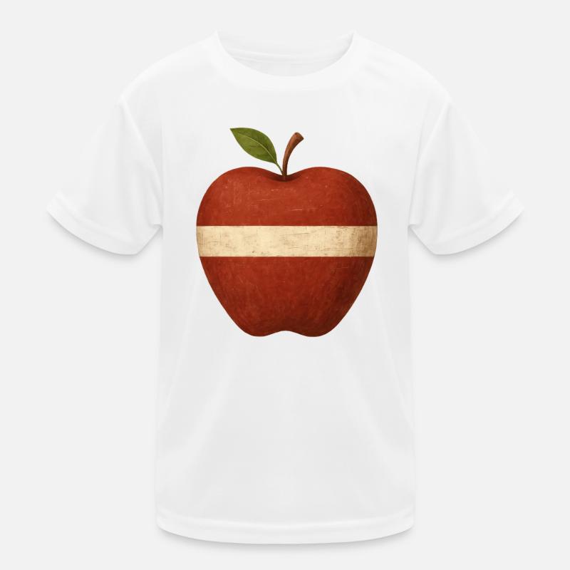 Lettonie T-shirt sport Enfant