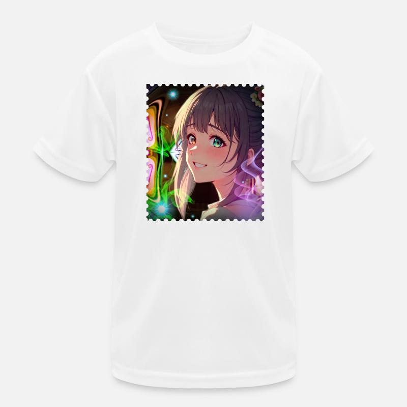 Magical Neon Dream Heroine Kids Functional T-Shirt