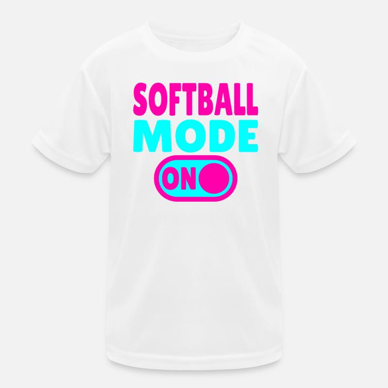 Mode softball activé T-shirt sport Enfant
