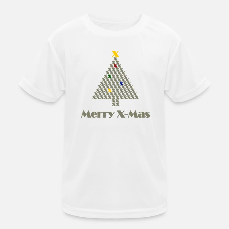 Merry X-Mas! Kinder Funktions-T-Shirt