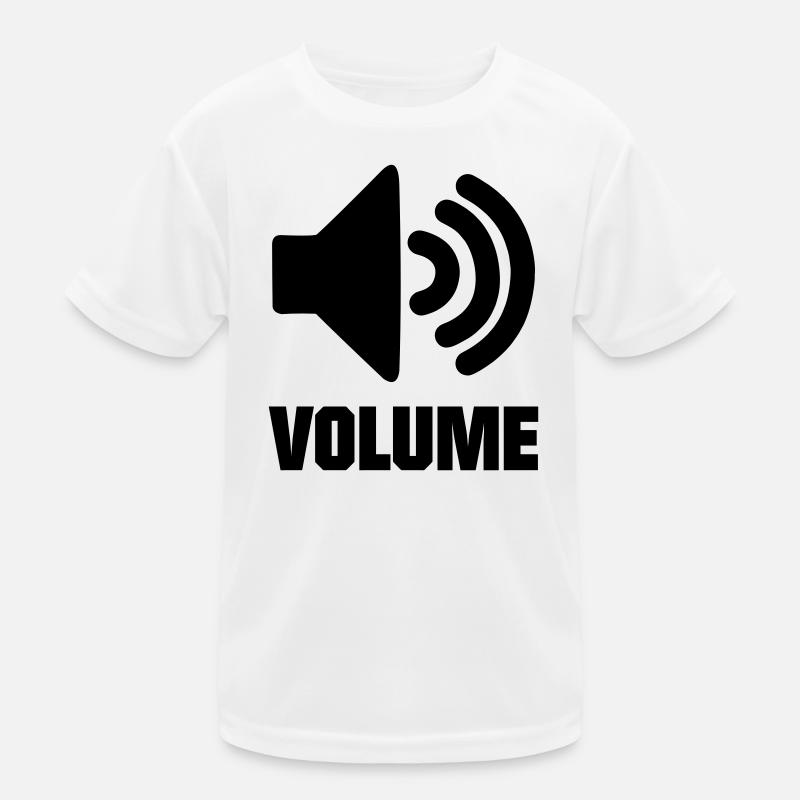 Volume Knob Kids Functional T-Shirt