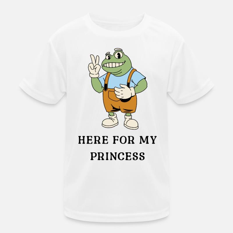 Frosch Peace-Latzhose Kinder Funktions-T-Shirt