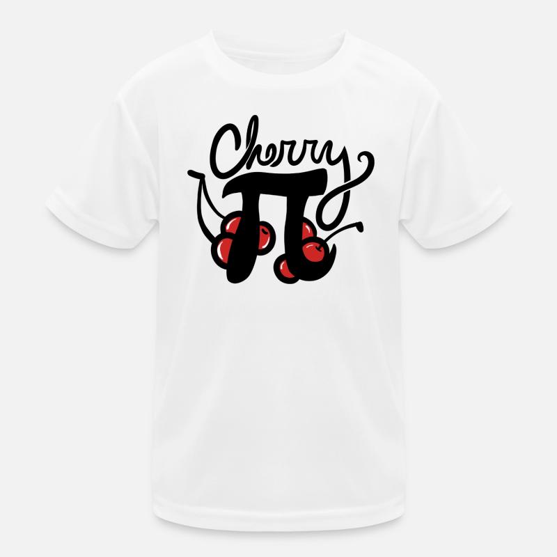 Cherry Pi Illustration Kinder Funktions-T-Shirt