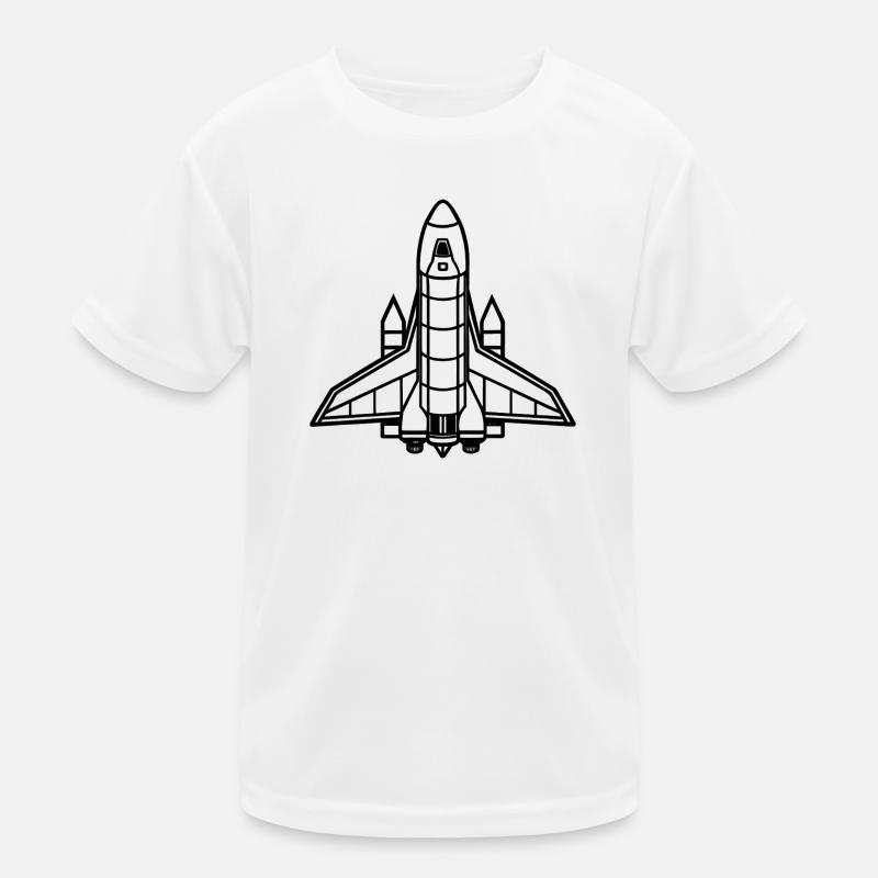 Space shuttle Kids Functional T-Shirt