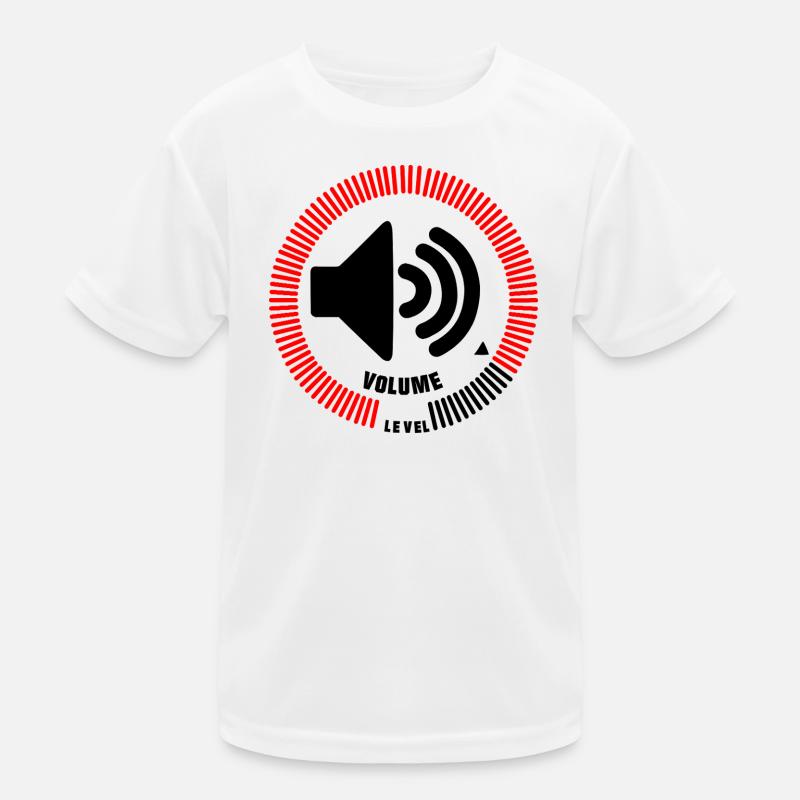 Volume Level Kids Functional T-Shirt