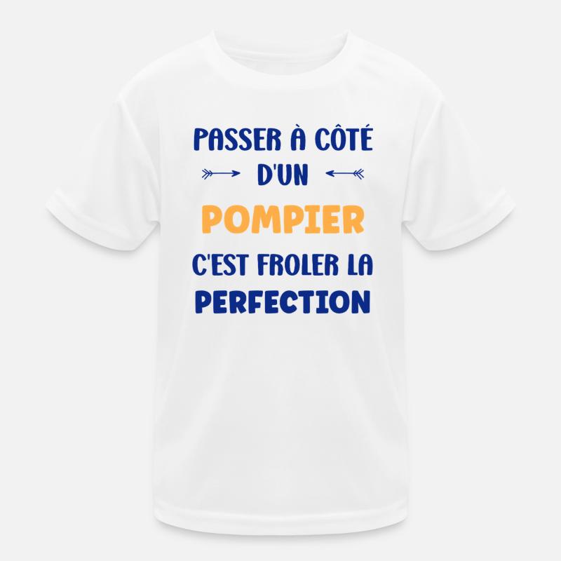 Feuerwehrmann Kinder Funktions-T-Shirt