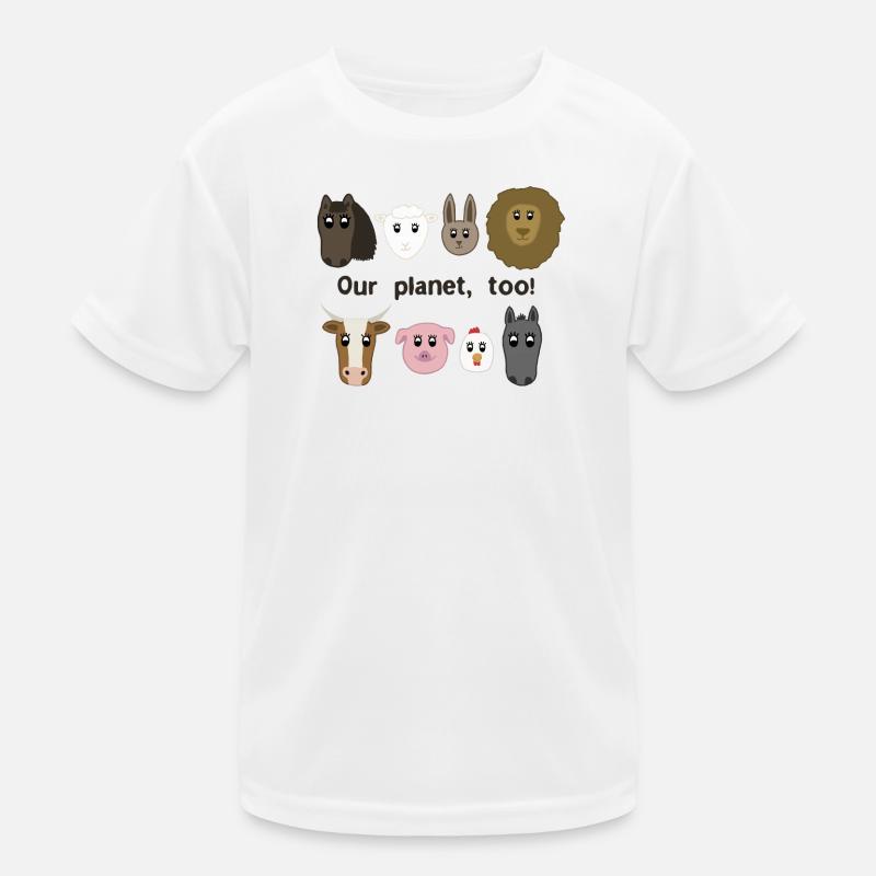Notre planète T-shirt sport Enfant