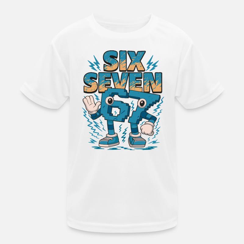 Six Seven 67 6-7 Viral Meme T-shirt sport Enfant