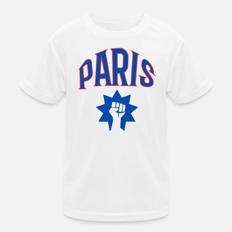 Paris Kinder Funktions-T-Shirt