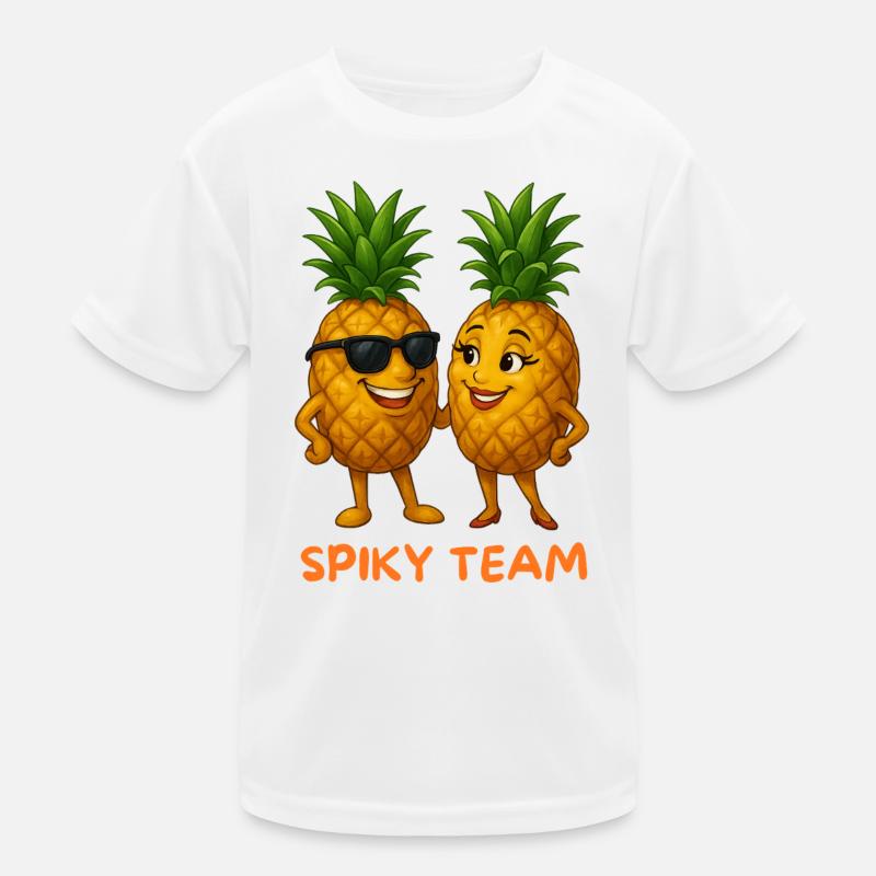 Spicy Team Pineapple Duo Kids Functional T-Shirt
