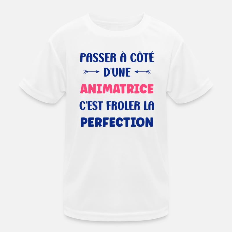 animatrice T-shirt sport Enfant
