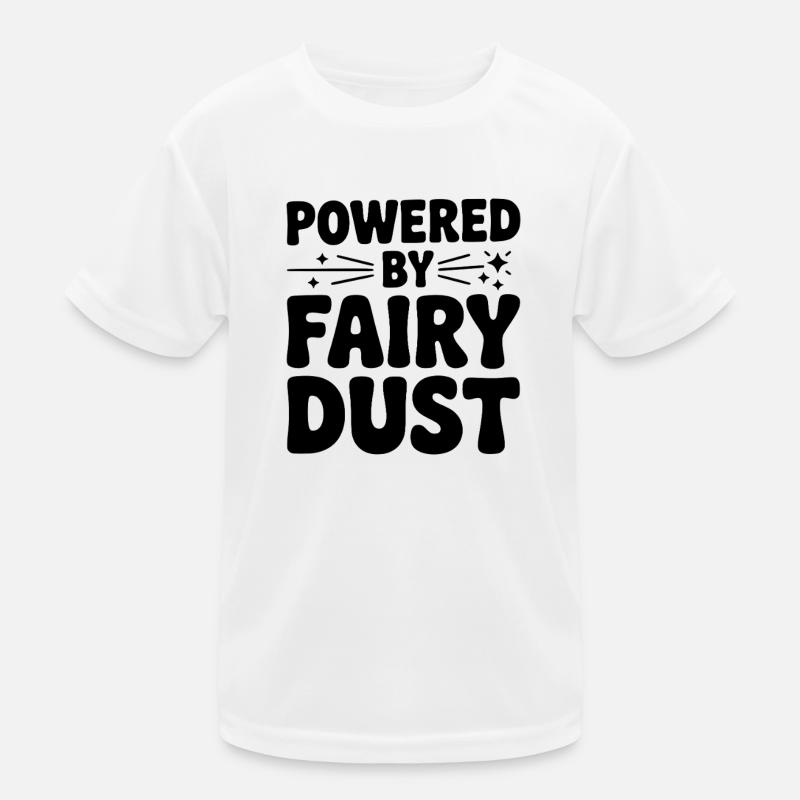 Powered by Fairy Dust Kids Functional T-Shirt