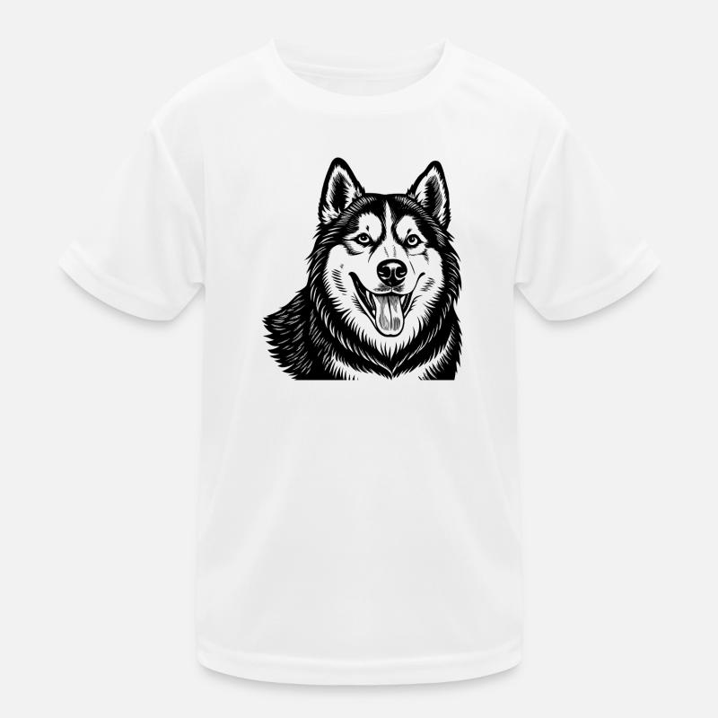 Husky sibérien T-shirt sport Enfant