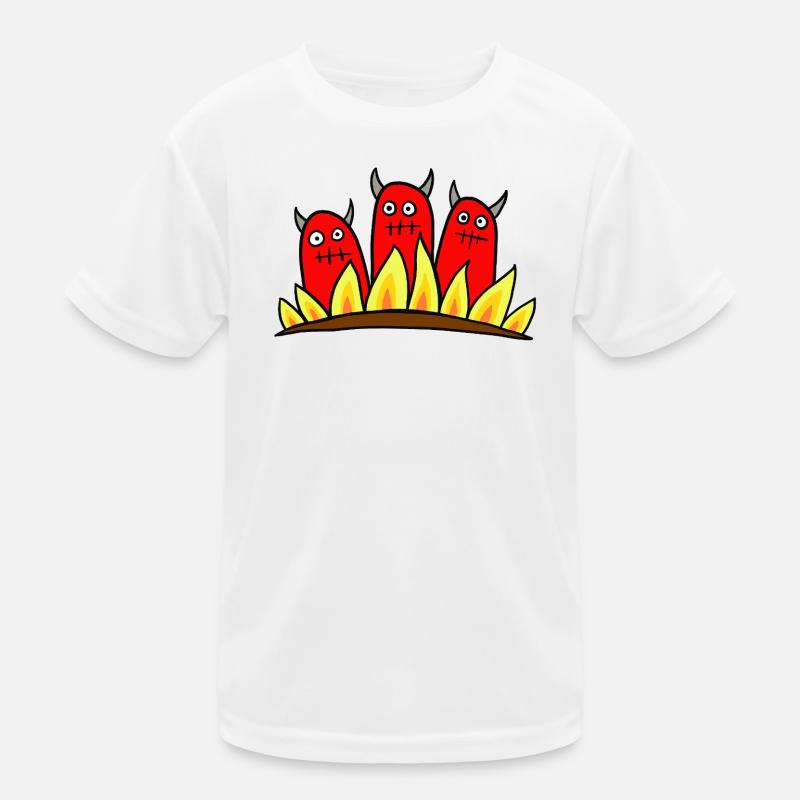 3 Diables T-shirt sport Enfant