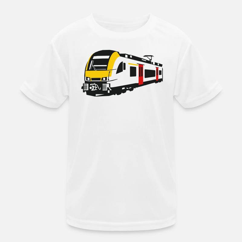 Belgian Electric Multiple Unit Class 08 Kids Functional T-Shirt