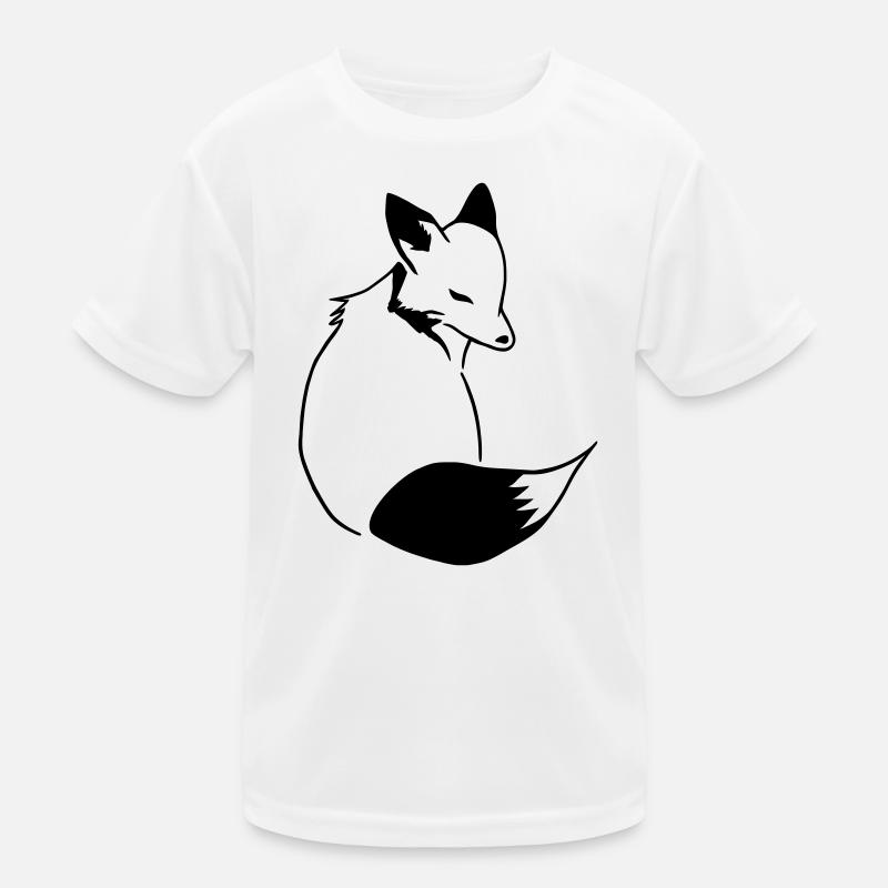 Fox Comic : intelligent, style Foxy & Manga T-shirt sport Enfant