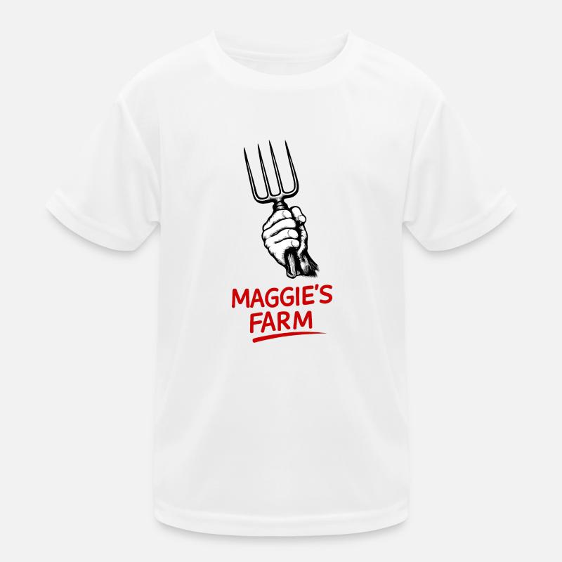 La fourche de la ferme de Maggie T-shirt sport Enfant