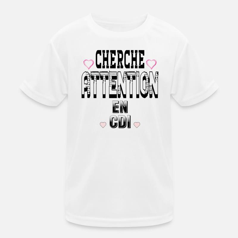 Seek attention on a permanent contract Kids Functional T-Shirt
