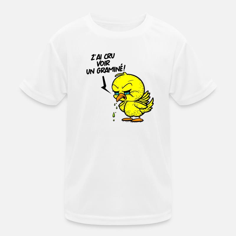 ICH DACHTE, ICH HÄTTE EIN GRAS GESEHEN! Kinder Funktions-T-Shirt