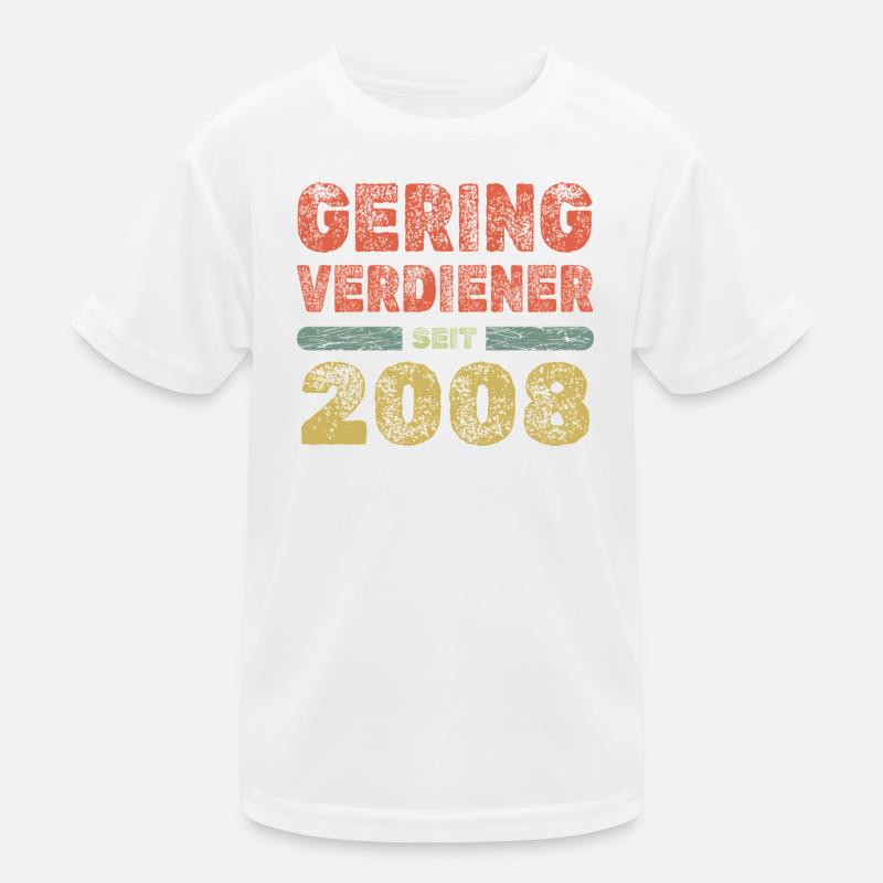 2008 Kinder Funktions-T-Shirt